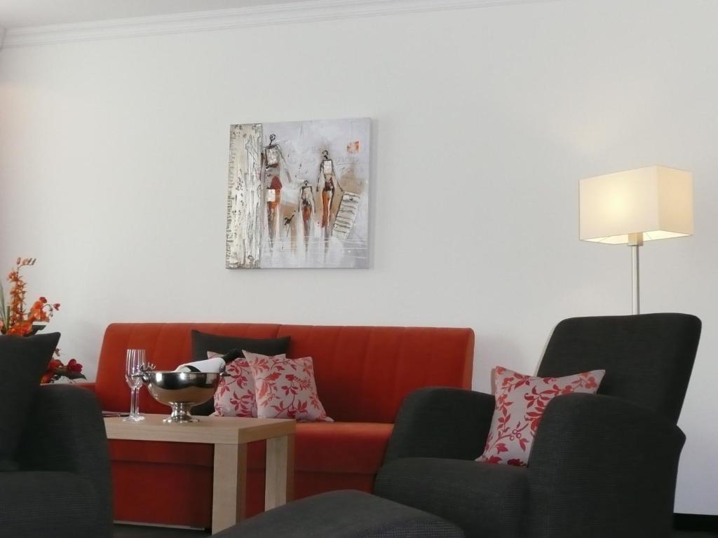 Hotel Garni Rheinpracht 캄프보른호펜 객실 사진
