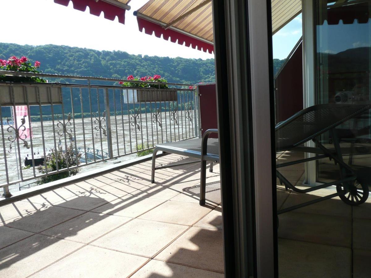 Hotel Garni Rheinpracht 캄프보른호펜 객실 사진